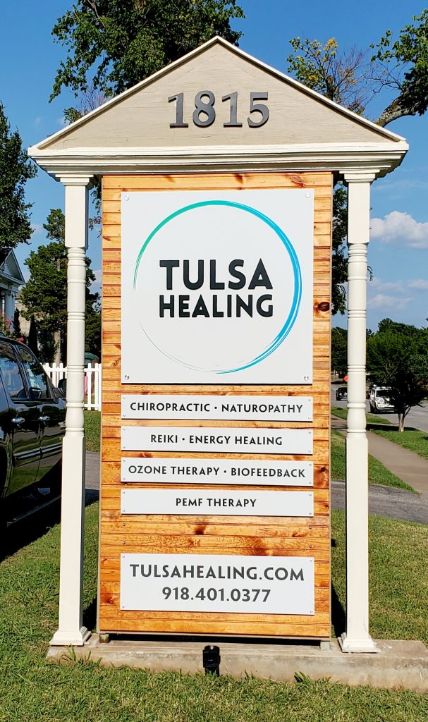 Tulsa healing sign photo Tulsa healing sign photo